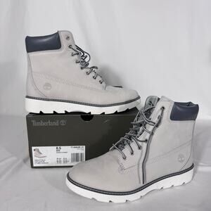Timberland Gray Keely Field 6in lace up women’s size 8.5 NEW